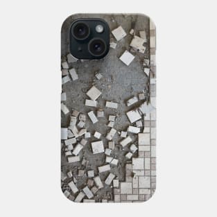 Broken tiles pieced together Phone Case