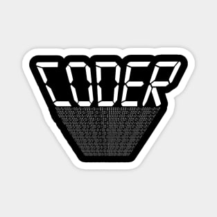 Coder Coding Pros & Coding Students Magnet