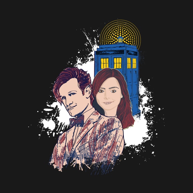 MATT AND CLARA by KARMADESIGNER T-SHIRT SHOP