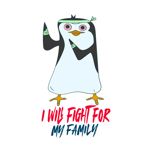 i will fight for my family by ANNATEES