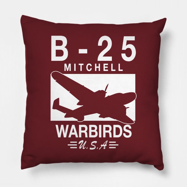 B-25 Mitchell Pillow by TCP