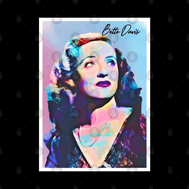 Poster Art Bette Davis by Next And Stop