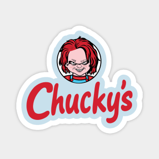 Chucky's Burger Restaurant Magnet