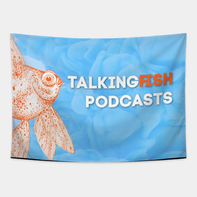 Talking Fish Logo Tapestry by TalkingFishPodcasts