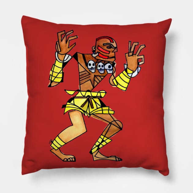 Dhalsim by Pollux Pillow by WorldofPollux