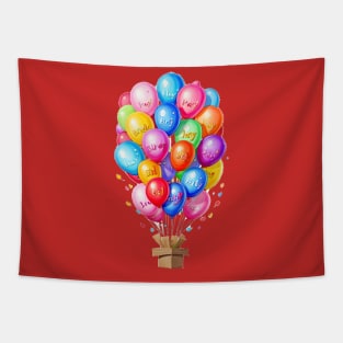 baloons and party Tapestry