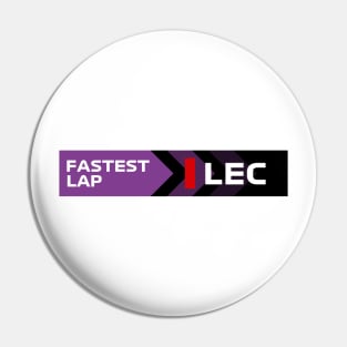 Charles Leclerc Fastest Lap F1 Pin