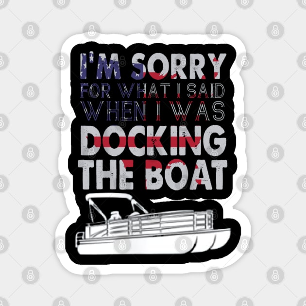 I'm sorry for what I said when I was docking the boat Magnet by ReD-Des