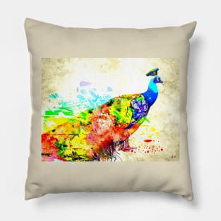 Peacock Pillow