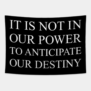 It Is Not In Our Power Tapestry