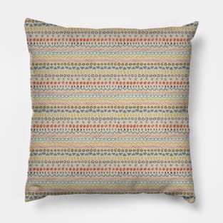 Geometric play - beige Pillow