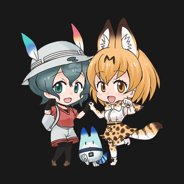 Serval and Kaban by KokoroPopShop