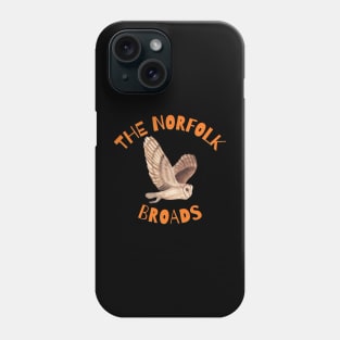 The Norfolk Broads Barn Owl Phone Case