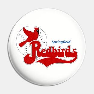 Defunct Springfield Redbirds Baseball 1987 Pin