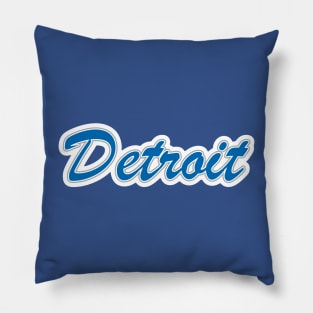 Football Fan of Detroit Pillow