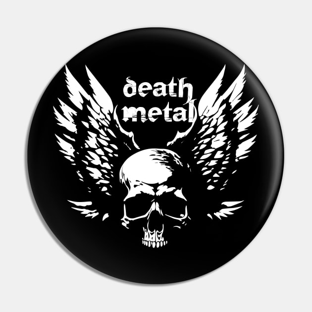 death metal skull with wings Pin by lkn