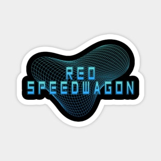 Geometric Line Reo Speedwagon Magnet