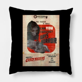 31 Days of Horror - Terror is Real Pillow