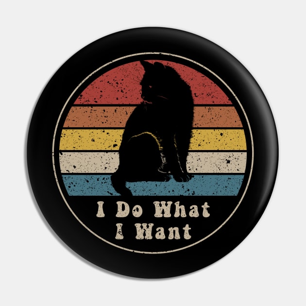 I Do What I Want Pin by n23tees