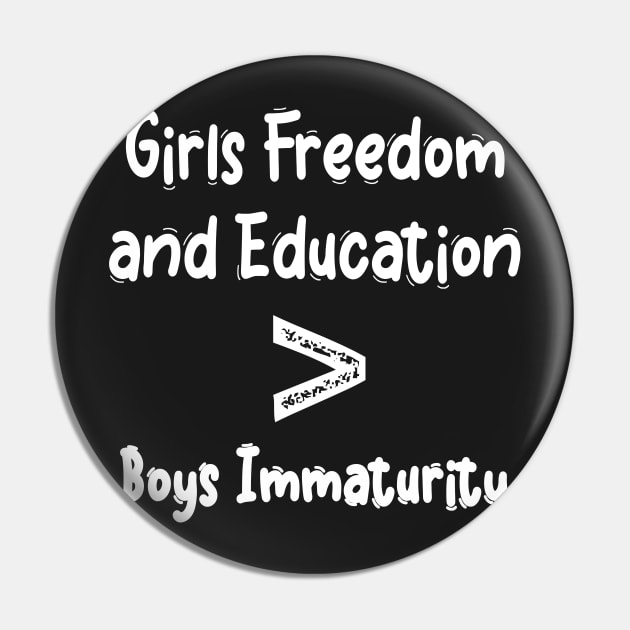 girls freedom and education more than boys immaturity Pin by bougieFire