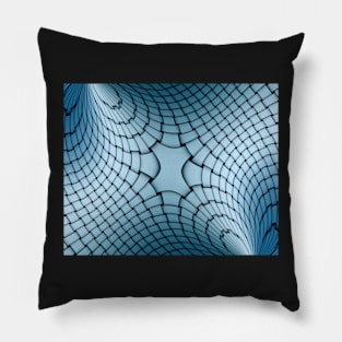 Blue weave Pillow