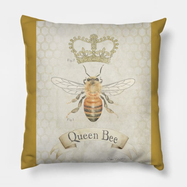 Queen Bee Collection A1 Pillow by Jean Plout Designs