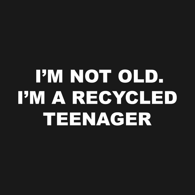 RECYCLED TEEN by TheCosmicTradingPost