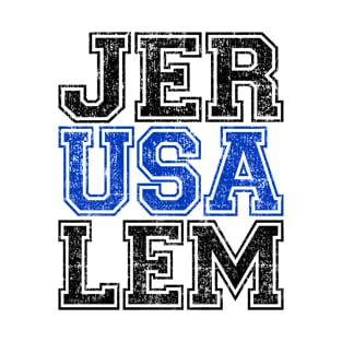 Jerusalem Israel  USA Traveler American Christians Jews Gift T-Shirt