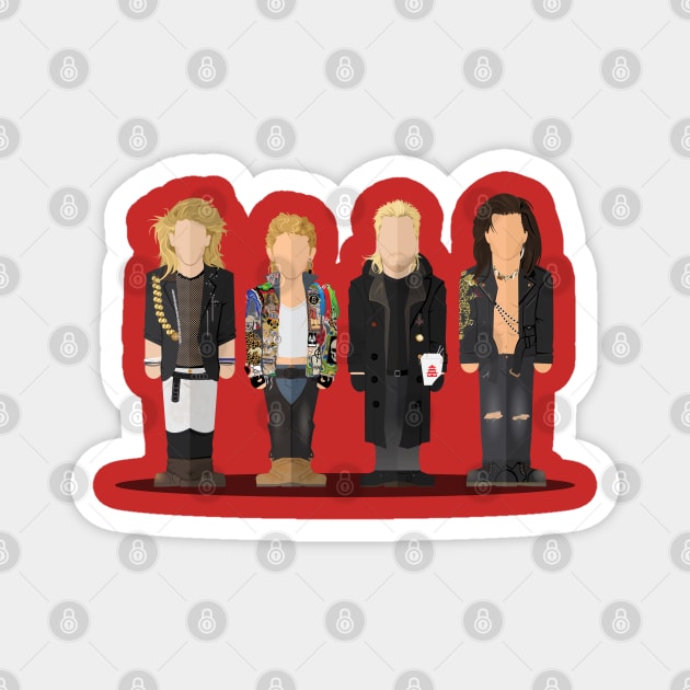 Lost Boys Featureless Magnet by hello@jobydove.com