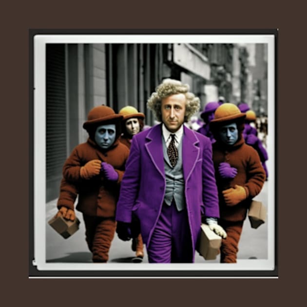 Willy Wonka Walking among us by Genetic Punk