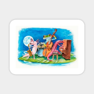 Salamander Ball Jazz Band Magnet