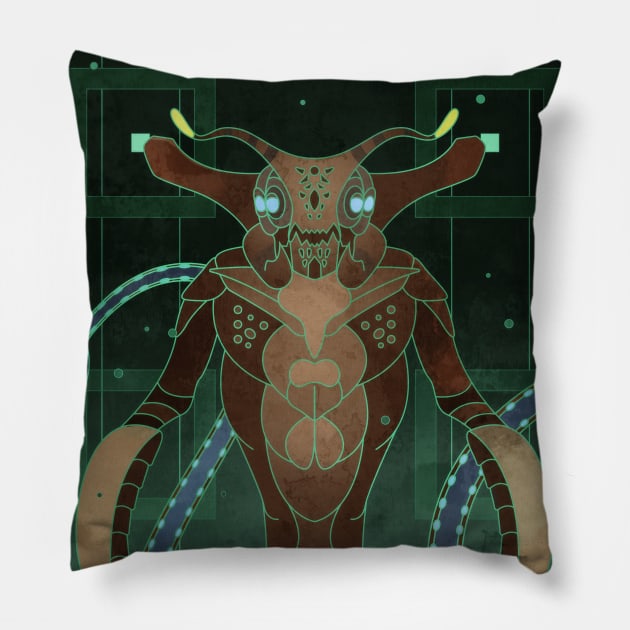 Sea Emperor Leviathan Pillow by Ilona's Store