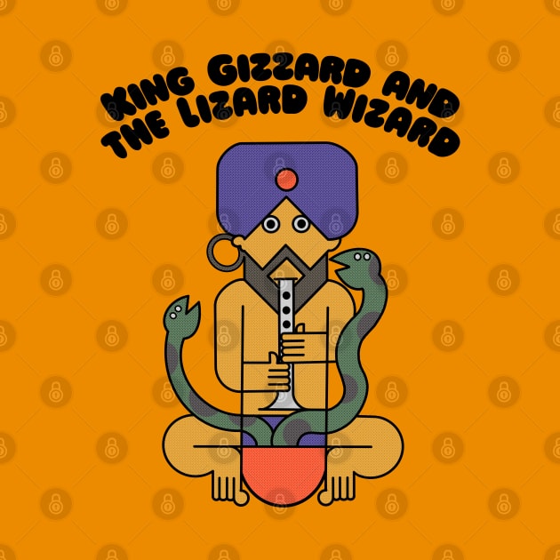 King Gizzard and the Lizard Wizard / Original Fanart Design by DankFutura