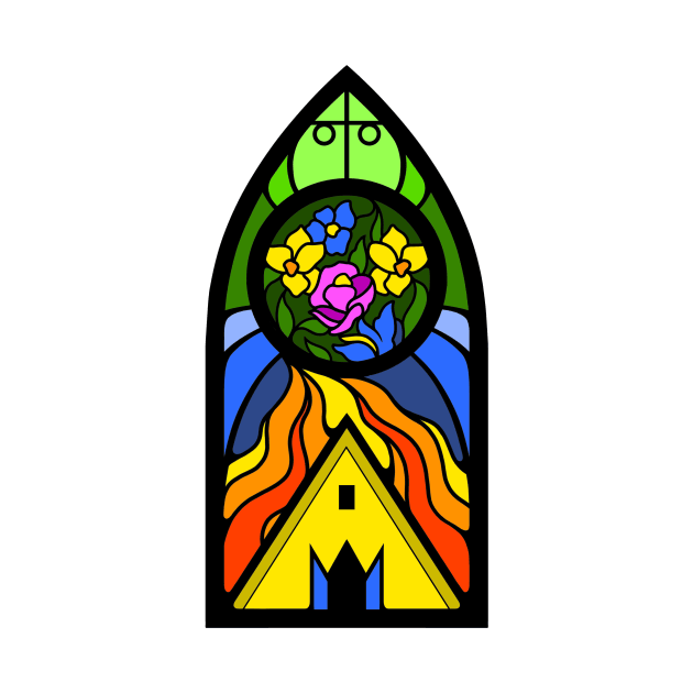 Midsommar Stained Glass by Creative Terror