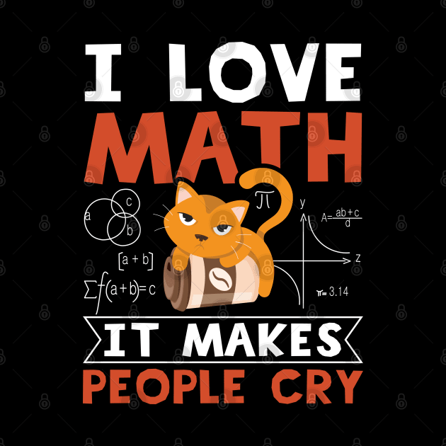 Mathematic | I love math | Mathematics Gift by Streetwear KKS