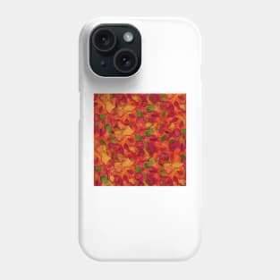 Oil autumn leaves, romantic print dedicated to this awesome season Phone Case