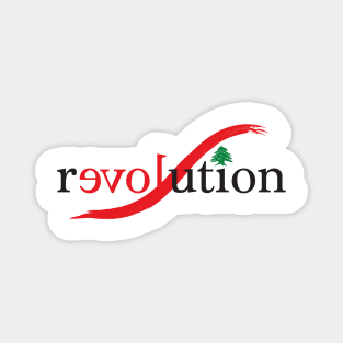 Revolution Reloveution Magnet