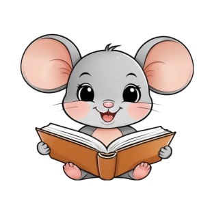 Baby mouse studying T-Shirt