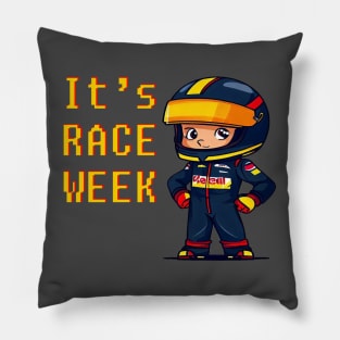 It's Race Week Pillow