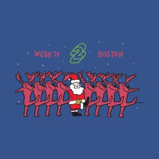 WGBH Boston Christmas Bumper (70's-80's) T-Shirt