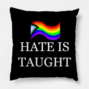 Hate is Taught Pillow