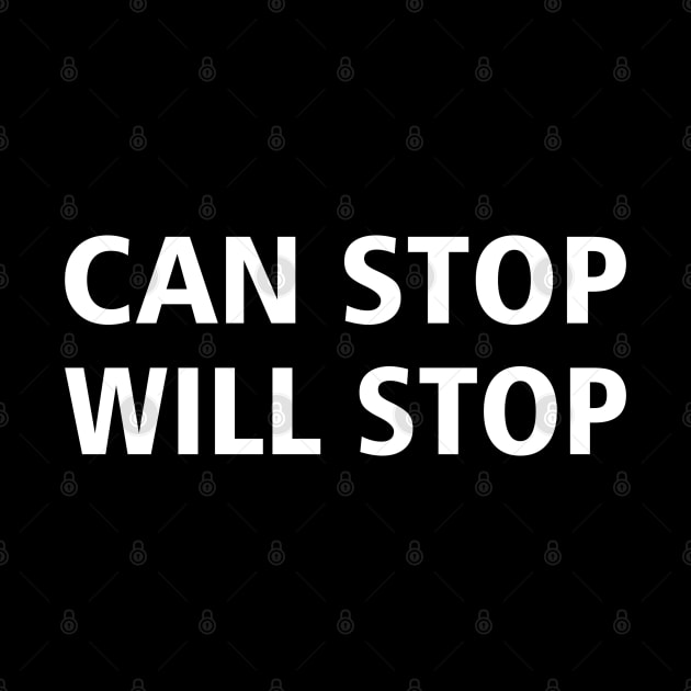 CAN STOP WILL STOP by AMOS_STUDIO