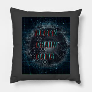 Blockchain gang Pillow