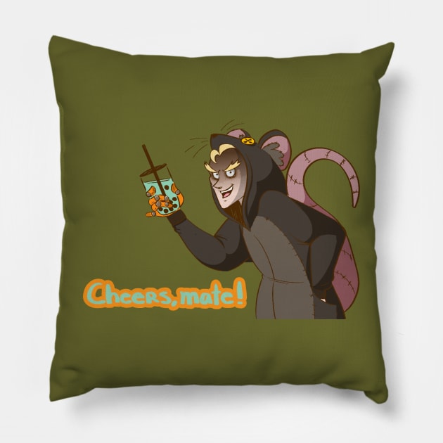 Cheers, mate! Pillow by KawaiiFer