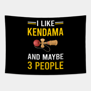 3 People Kendama Tapestry