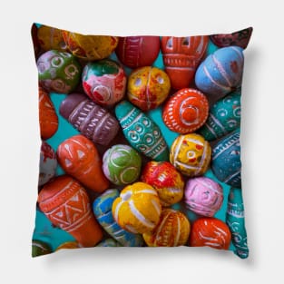 Colorful Beads Pattern Pillow