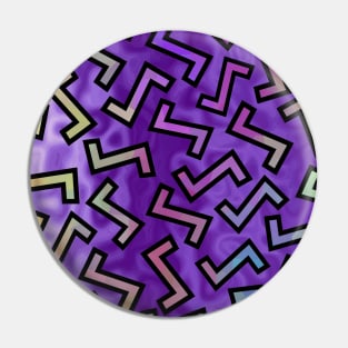 Purple Twists Pin