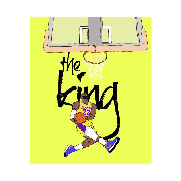 lebron james by atiatiaman