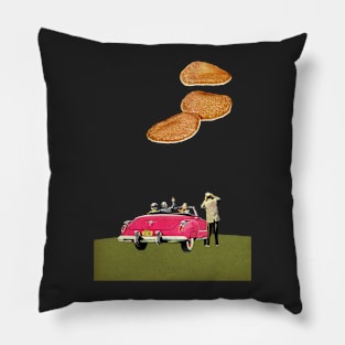 Unidentified flying object (no background) Pillow