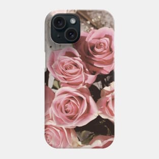 Pink Roses Phone Case